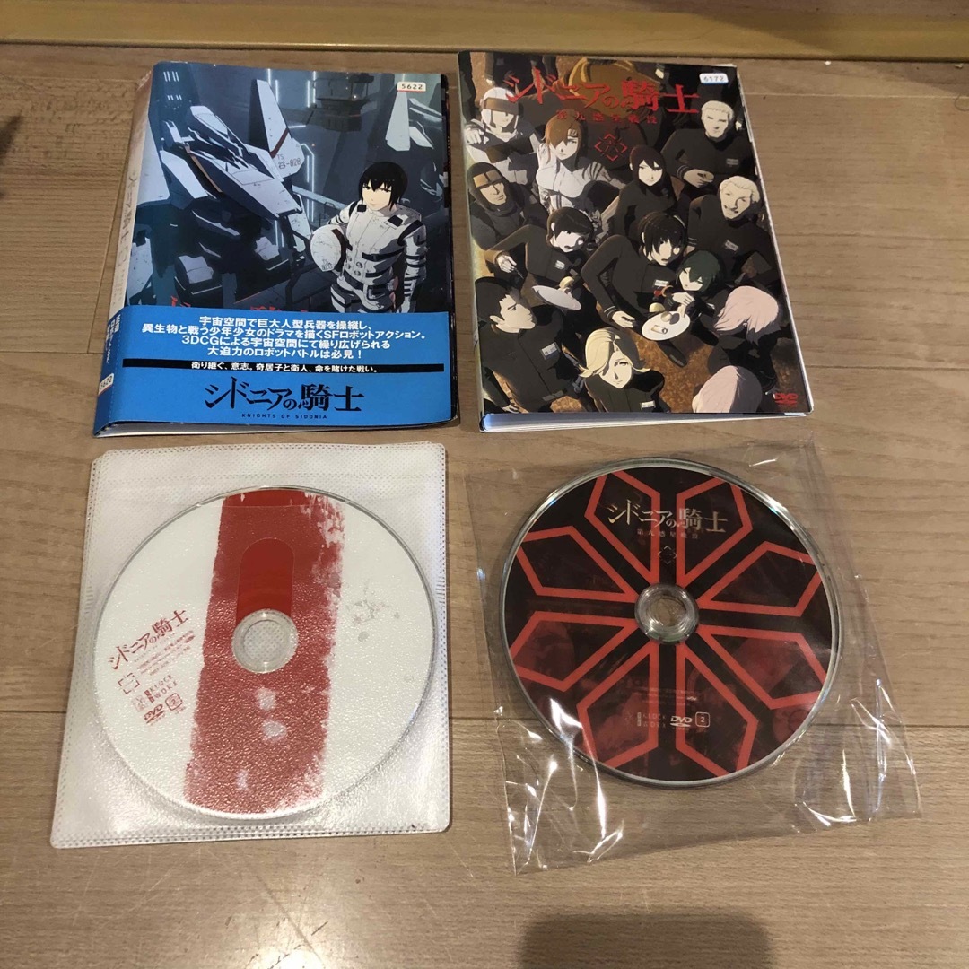 シドニアの騎士 全6巻 、騎士 第九惑星戦役 全6巻  DVD