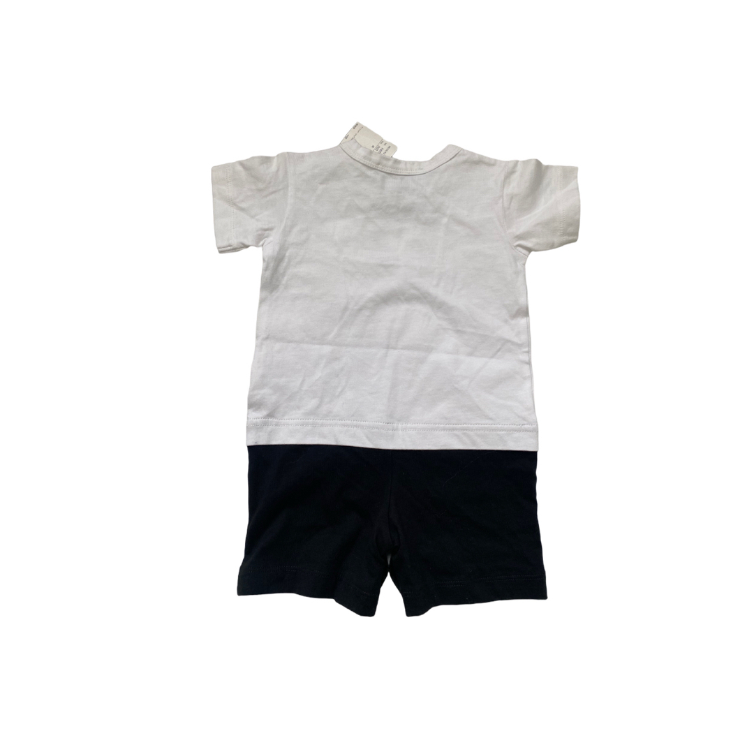 agnes b. - 新品 agnès b. ロンパース 70サイズ ホワイト