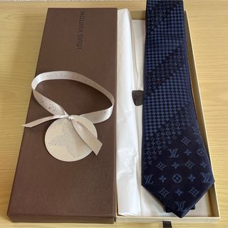 LOUIS VUITTON - 未使用 LOUIS VUITTON ネクタイ マイクロダミエ LOUIS VUITTON - 未使用 LOUIS VUITTON ネクタイ マイクロダミエ
