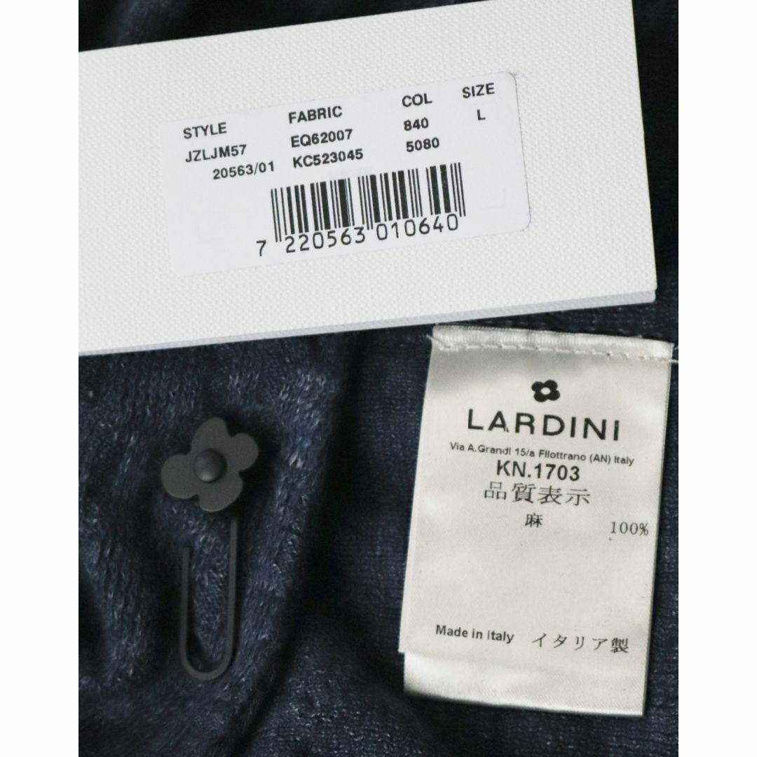 LARDINI - 121,000円新品タグ付き【ラルディーニ】麻100 LARDINI - 121,000円新品タグ付き【ラルディーニ】麻100