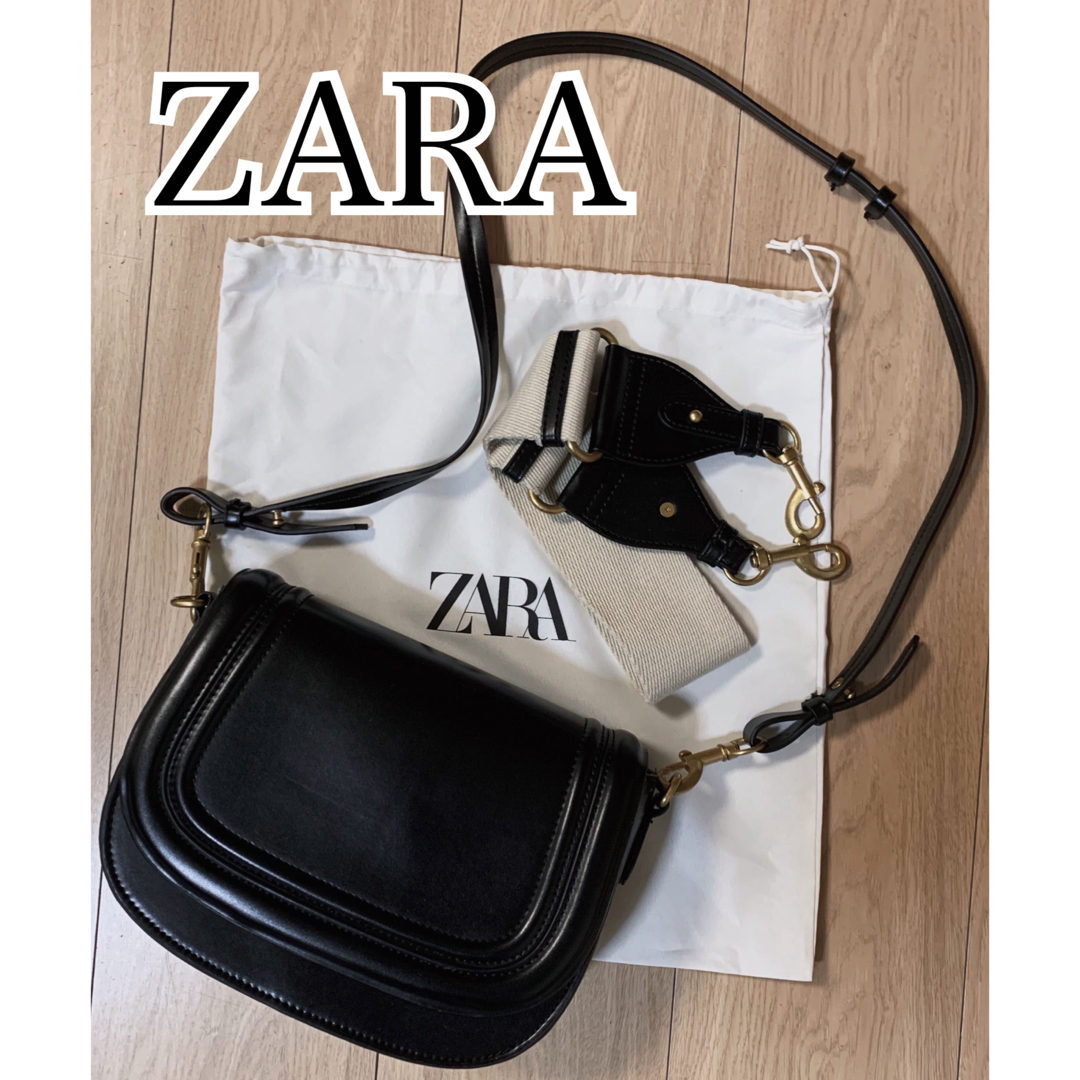ZARA - ZARA クロスボディバッグ 2way ショルダーバッグ ザラの ZARA - ZARA クロスボディバッグ 2way ショルダーバッグ ザラの