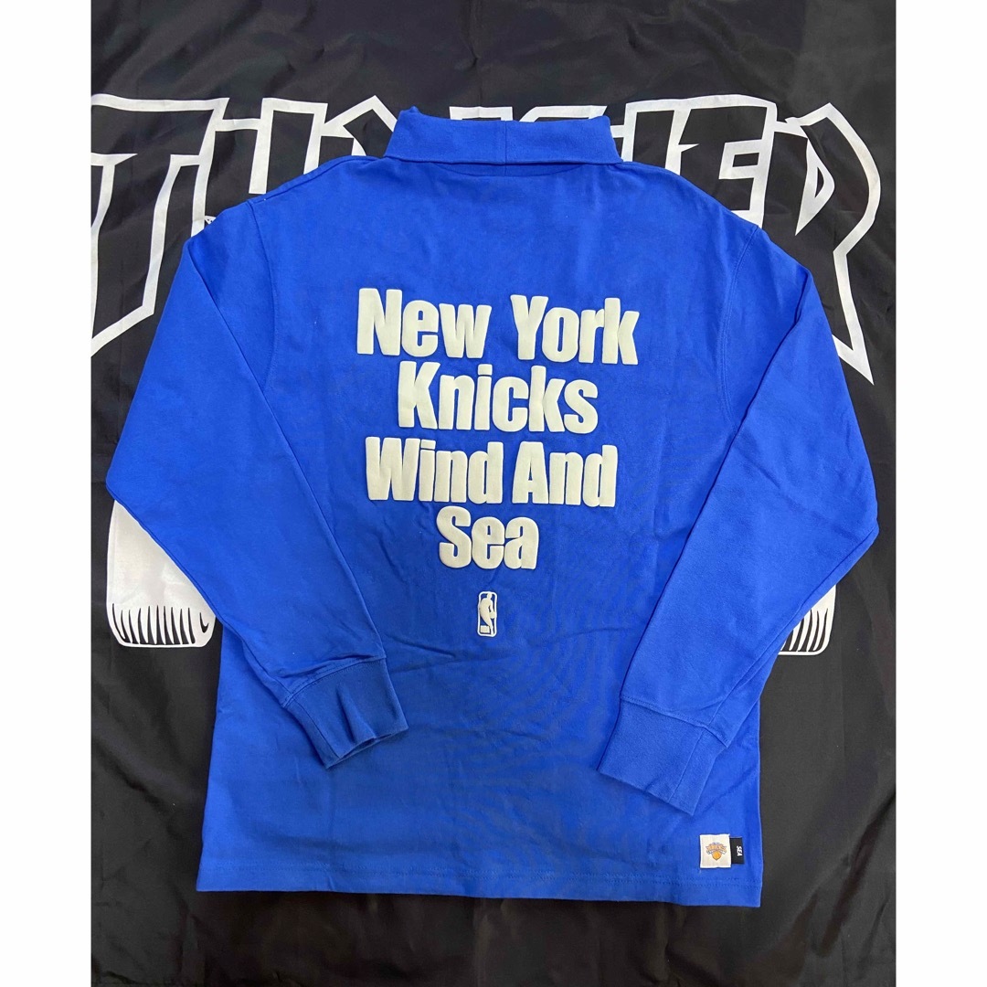 WIND AND SEA - WIND AND SEA NBA New York Knicks ロンTの通販 WIND AND SEA - WIND AND SEA NBA New York Knicks ロンTの通販