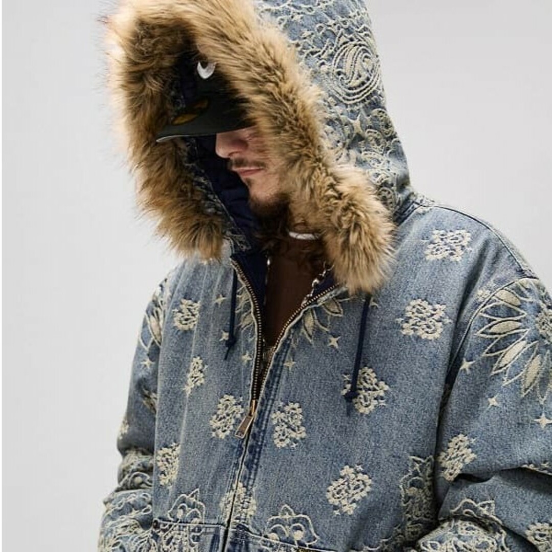 Supreme - Bandana Jacquard Denim Work Jacket の通販 by N's Supreme - Bandana Jacquard Denim Work Jacket の通販 by N's