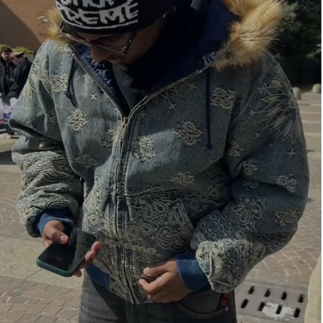 Supreme - Bandana Jacquard Denim Work Jacket の通販 by N's Supreme - Bandana Jacquard Denim Work Jacket の通販 by N's