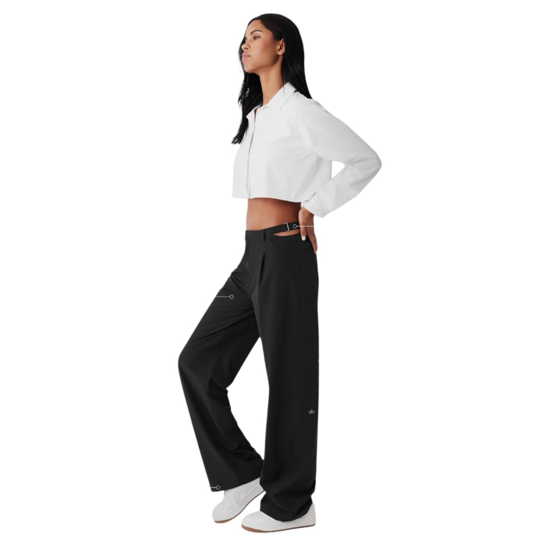 lululemon - ALO Yogaミッドライズ ショーダウン トラウザー lululemon - ALO Yogaミッドライズ ショーダウン トラウザー