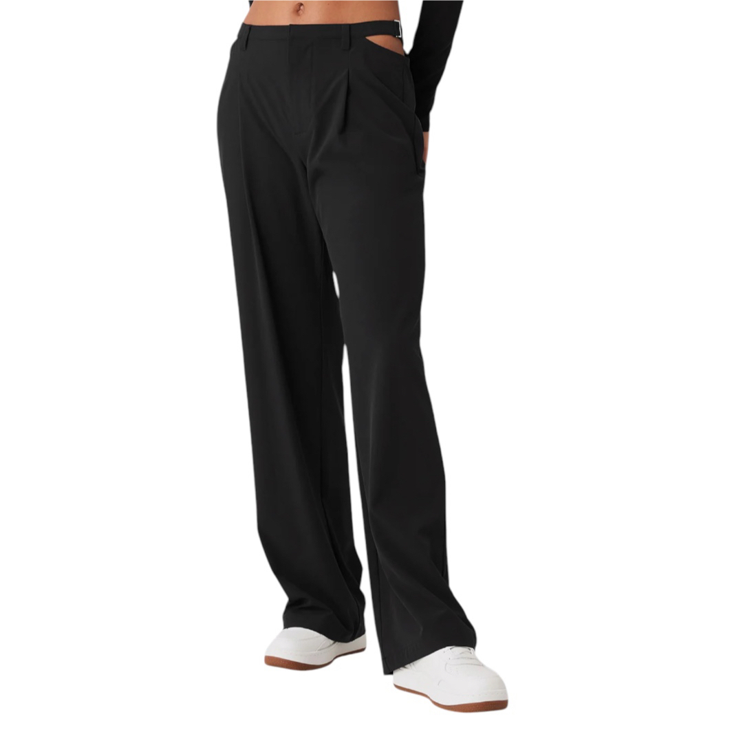 lululemon - ALO Yogaミッドライズ ショーダウン トラウザー lululemon - ALO Yogaミッドライズ ショーダウン トラウザー