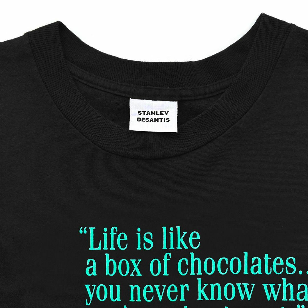 VINTAGE - 90sヴィンテージ|Forrest Gump Chocolate Tシャツ|L VINTAGE - 90sヴィンテージ|Forrest Gump Chocolate Tシャツ|L