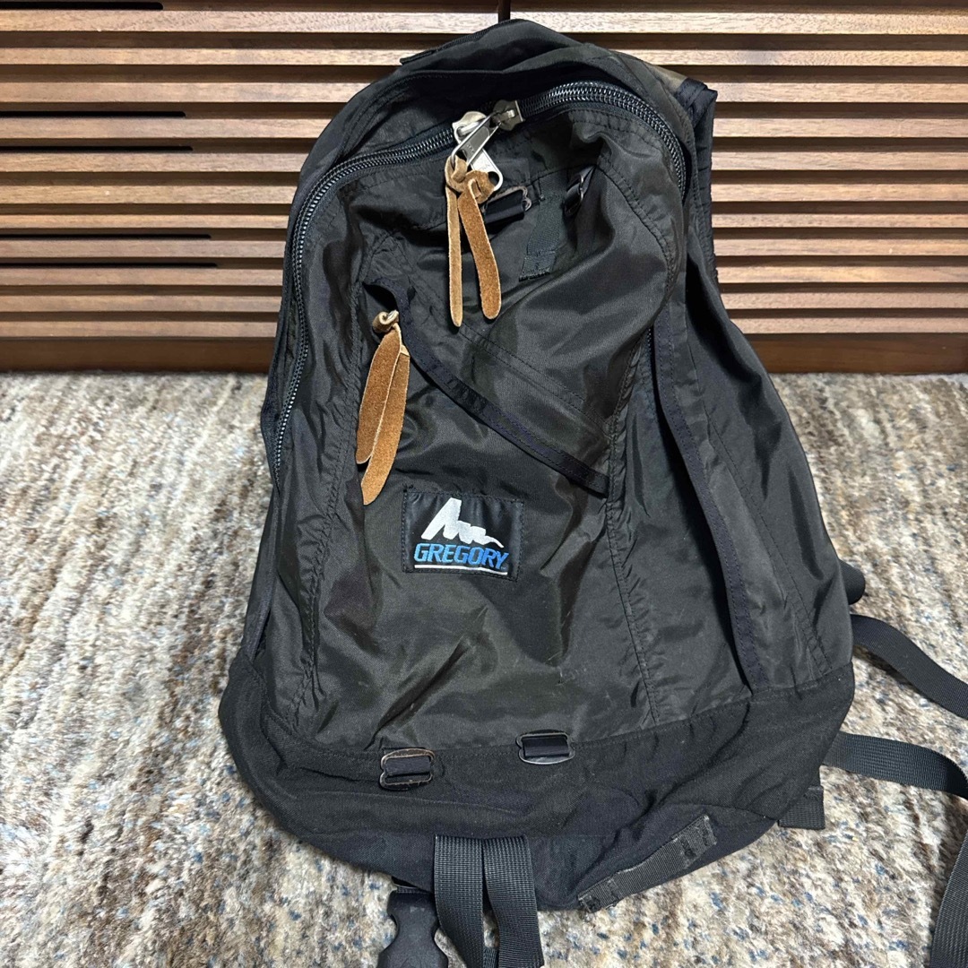 Gregory - Gregory 青タグ Made in USA製 デイパック 黒の通販 Gregory - Gregory 青タグ Made in USA製 デイパック 黒の通販