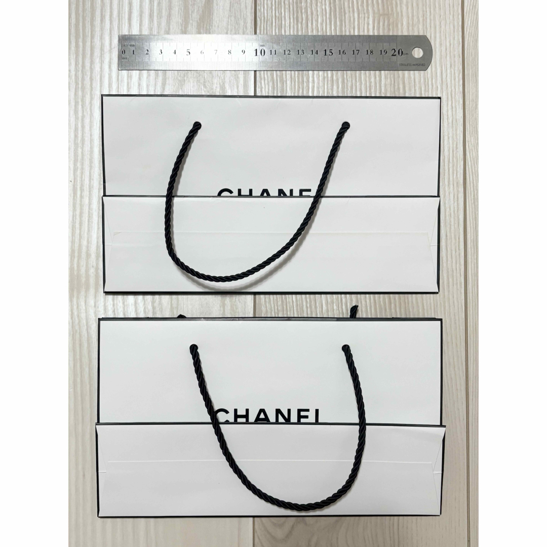 CHANEL - 【⭐︎美品&セット売り⭐︎】CHANEL シャネル 紙袋 CHANEL - 【⭐︎美品&セット売り⭐︎】CHANEL シャネル 紙袋