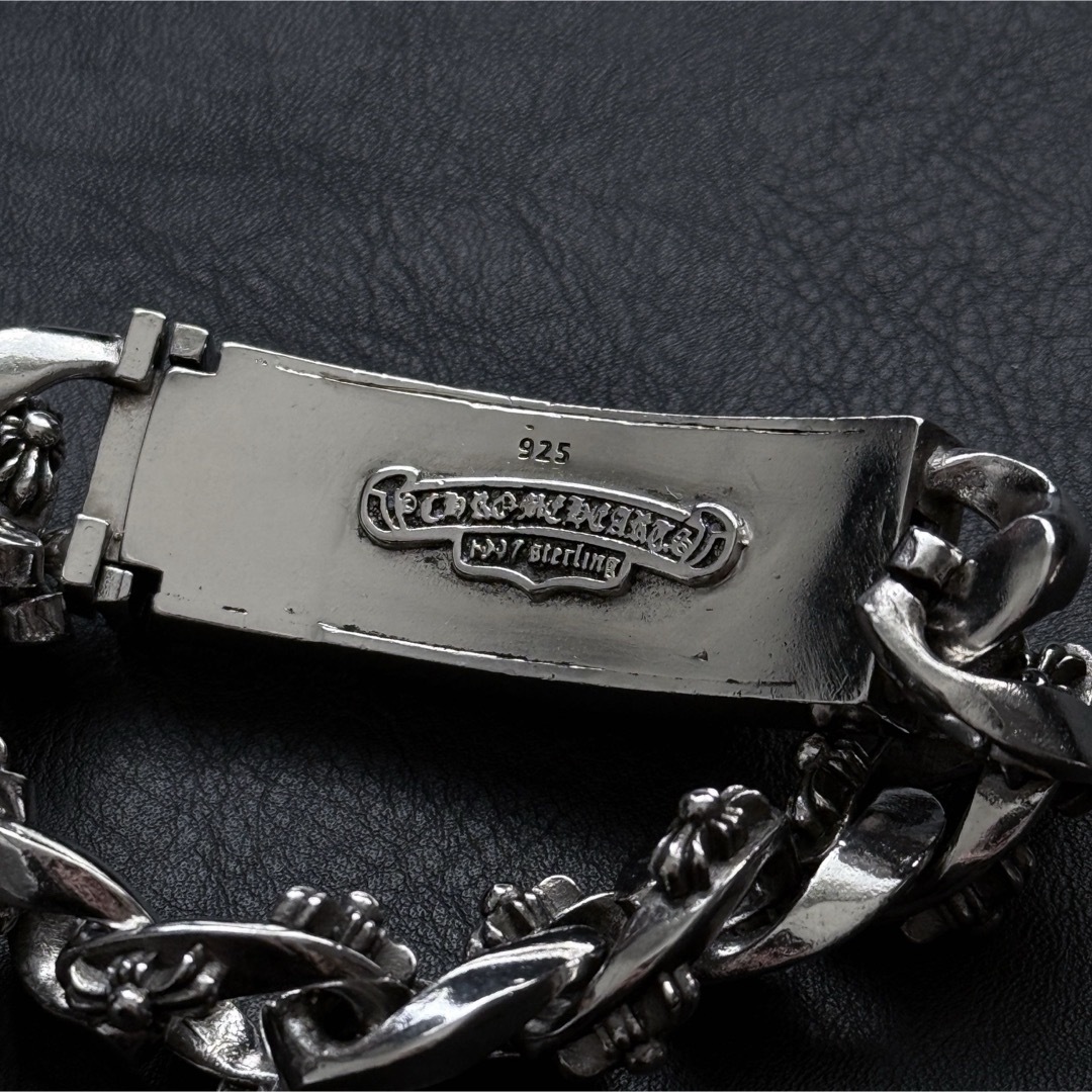 シルバー925刻印あり フローラルクロス IDチェーン シルバー シルバー925刻印あり フローラルクロス IDチェーン シルバー