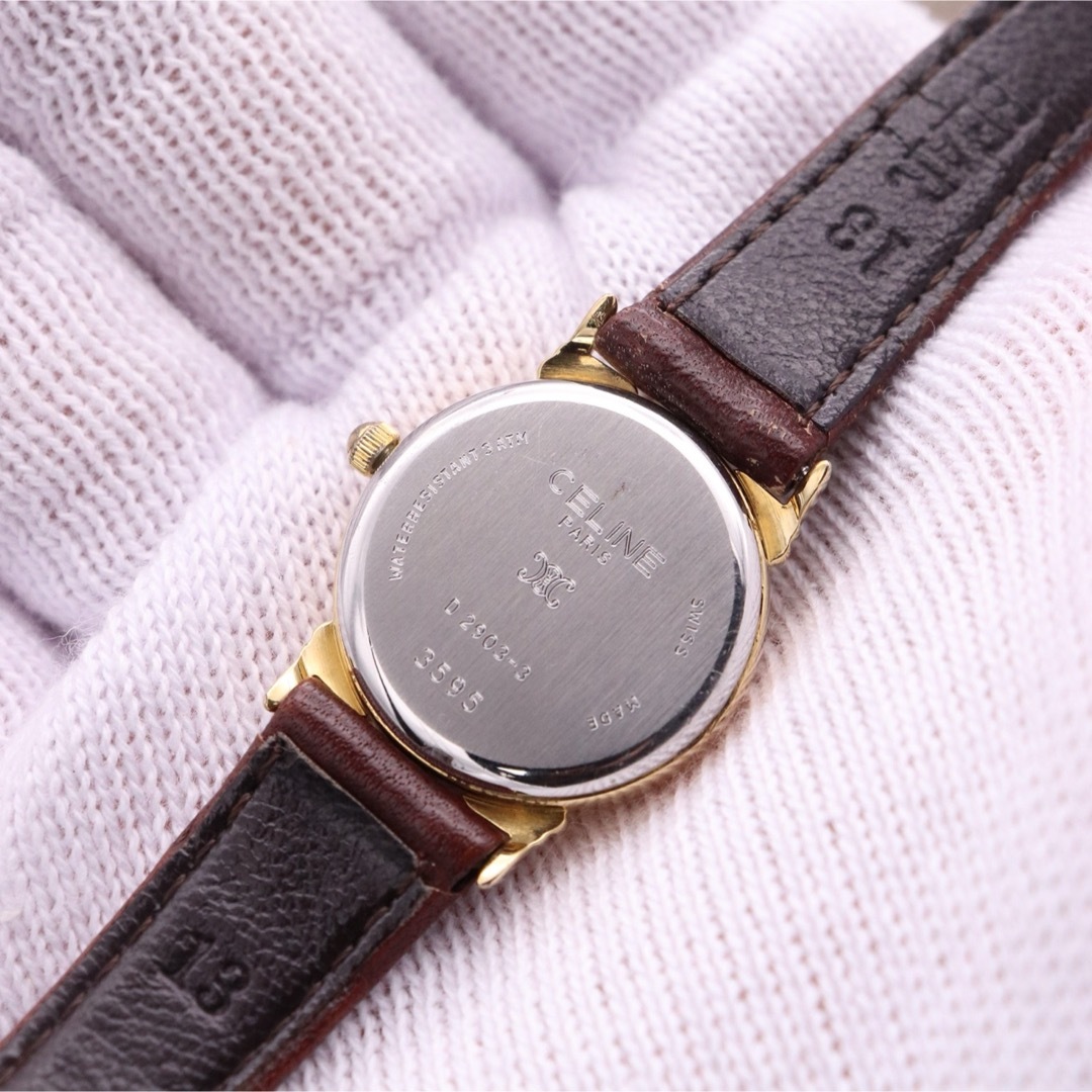 CELINE - 正規品【新品電池】CELINE D2903-3/動作良好 人気 CELINE - 正規品【新品電池】CELINE D2903-3/動作良好 人気