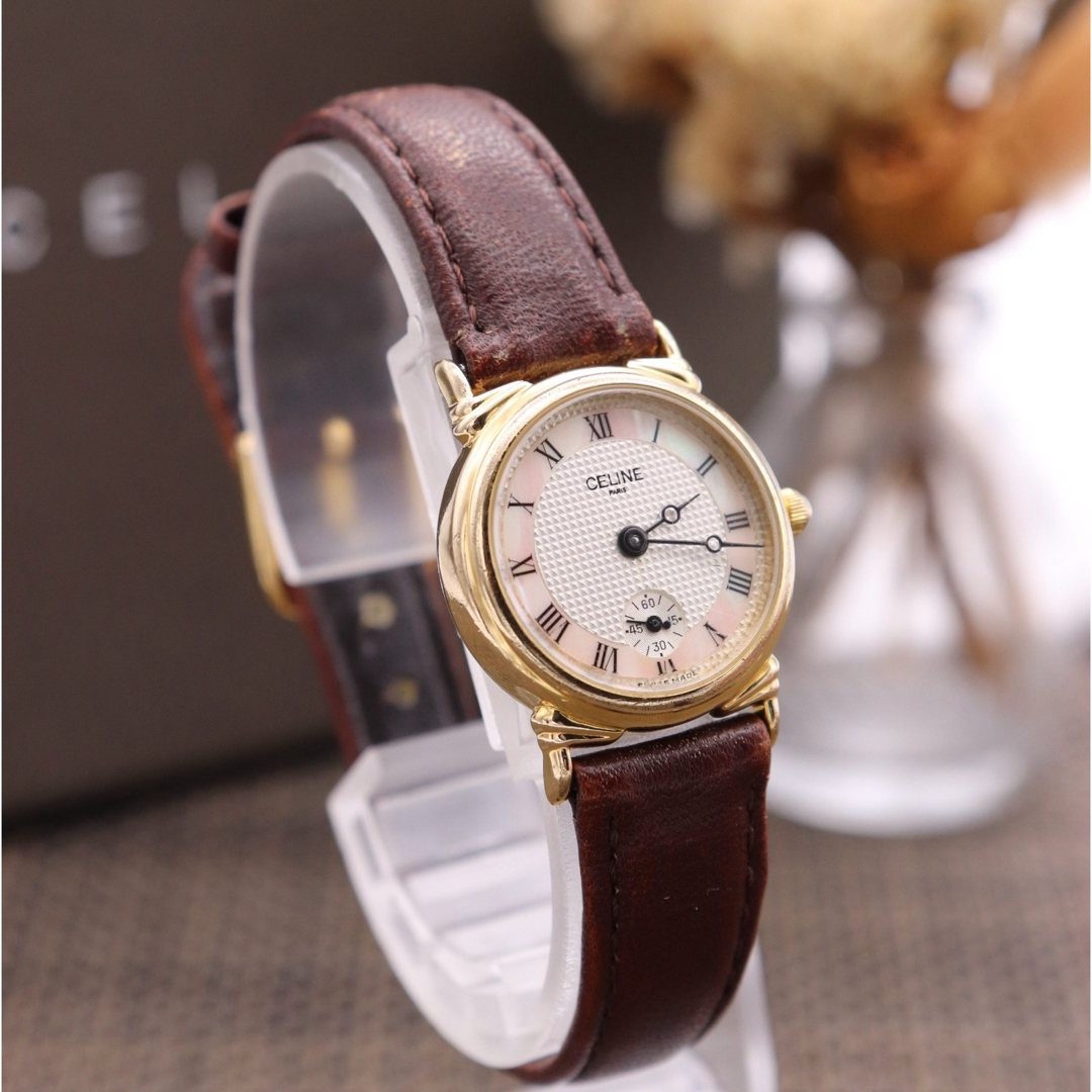CELINE - 正規品【新品電池】CELINE D2903-3/動作良好 人気 CELINE - 正規品【新品電池】CELINE D2903-3/動作良好 人気
