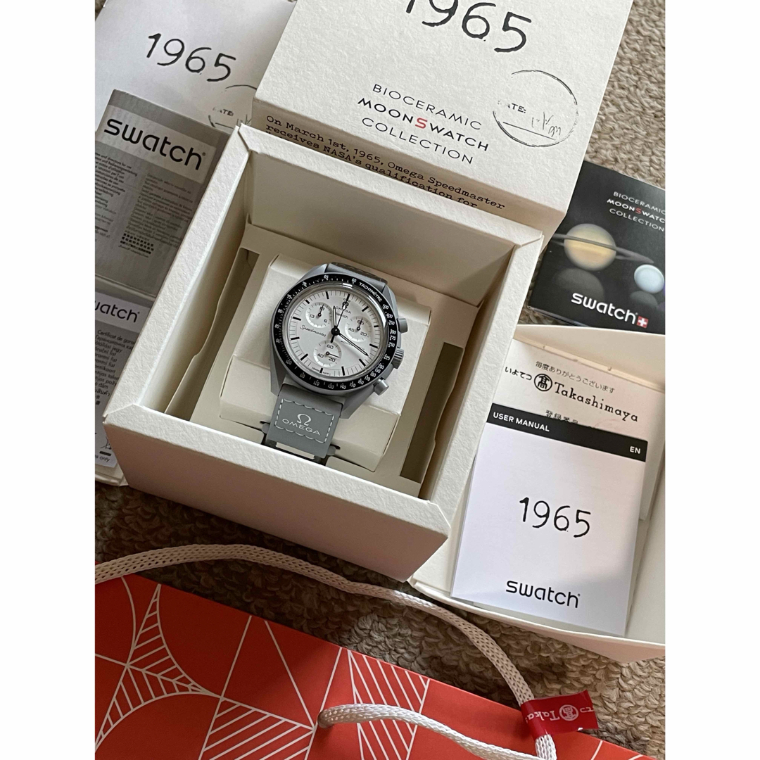 swatch - オメガ スウォッチ 1965 国内正規品 ムーンスウォッチ swatch - オメガ スウォッチ 1965 国内正規品 ムーンスウォッチ