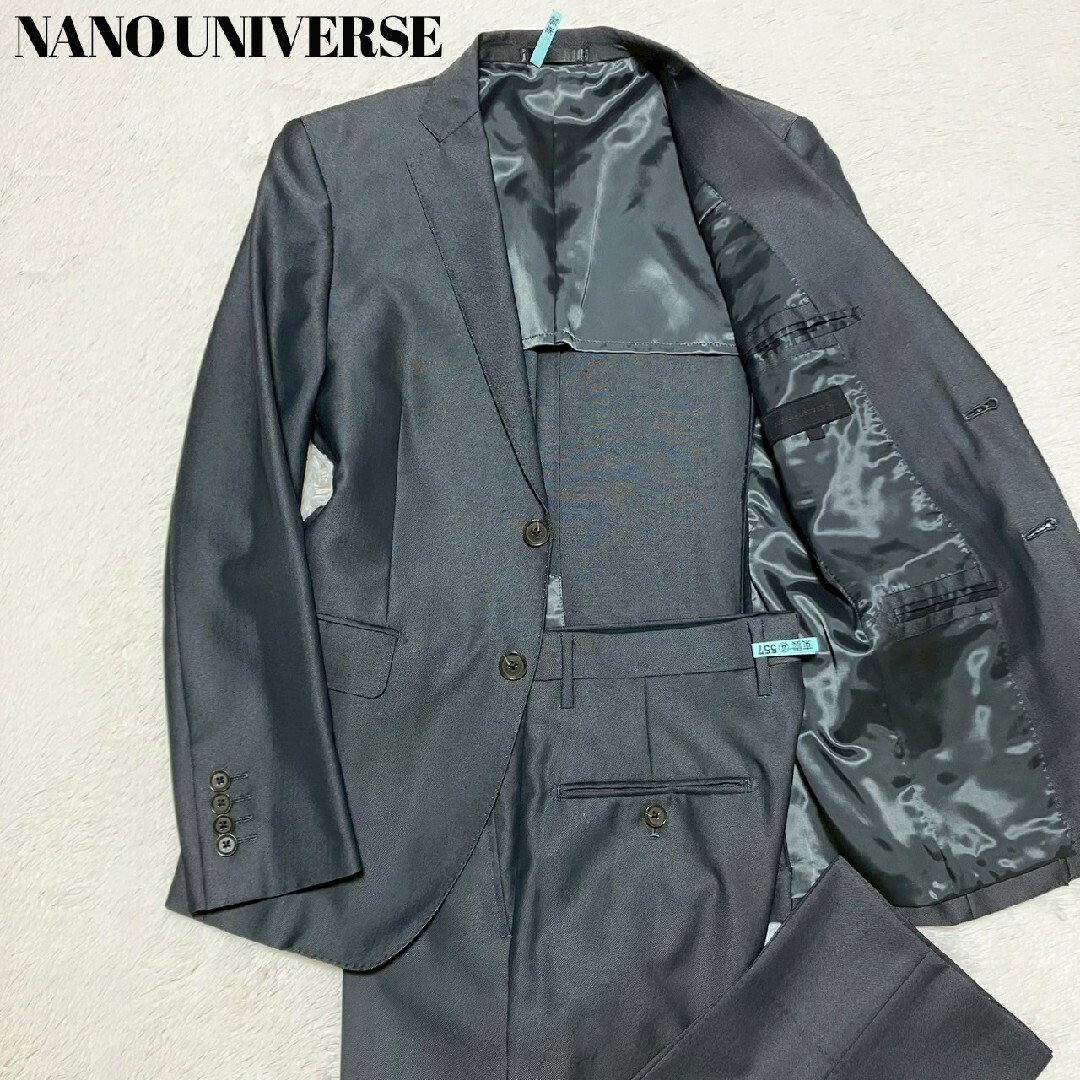 nano・universe - 極美品✨️nano univers ビジネス スーツ nano・universe - 極美品✨️nano univers ビジネス スーツ