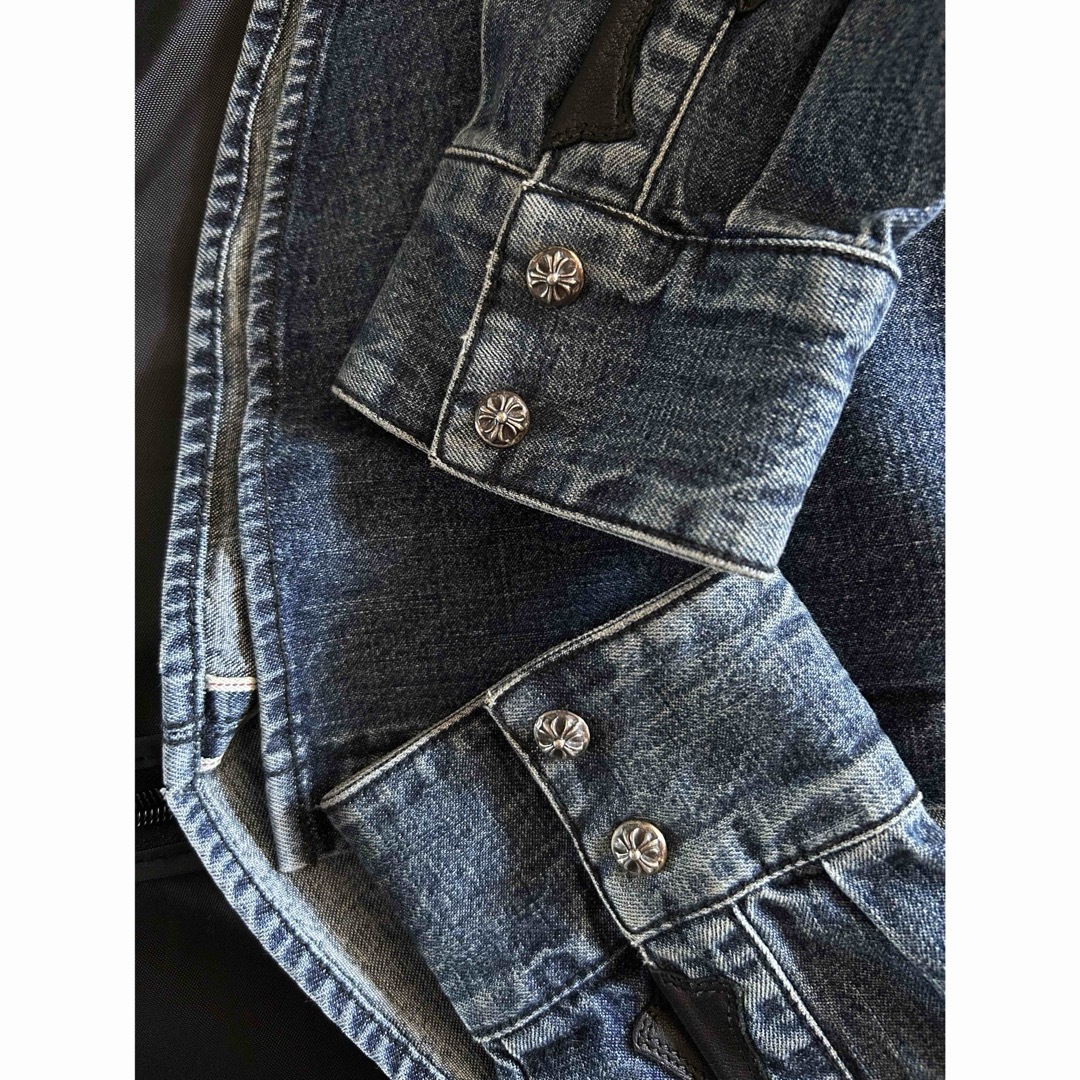 Chrome Hearts - Chrome Hearts デニムシャツ ウエスタンの通販 Chrome Hearts - Chrome Hearts デニムシャツ ウエスタンの通販