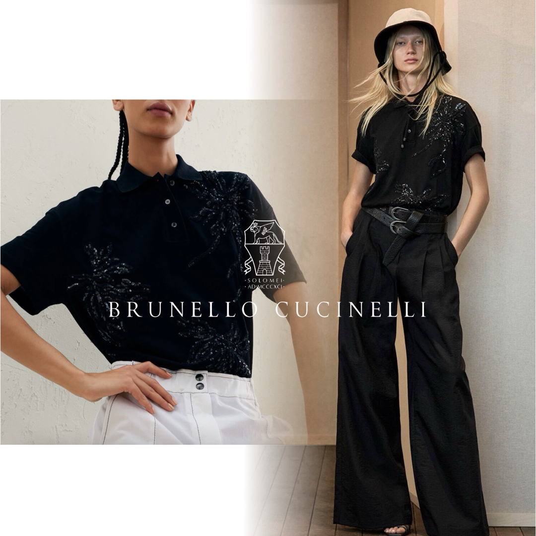 BRUNELLO CUCINELLI - P82☆未使用☆23SS☆極上フローラ刺繍 BRUNELLO CUCINELLI - P82☆未使用☆23SS☆極上フローラ刺繍