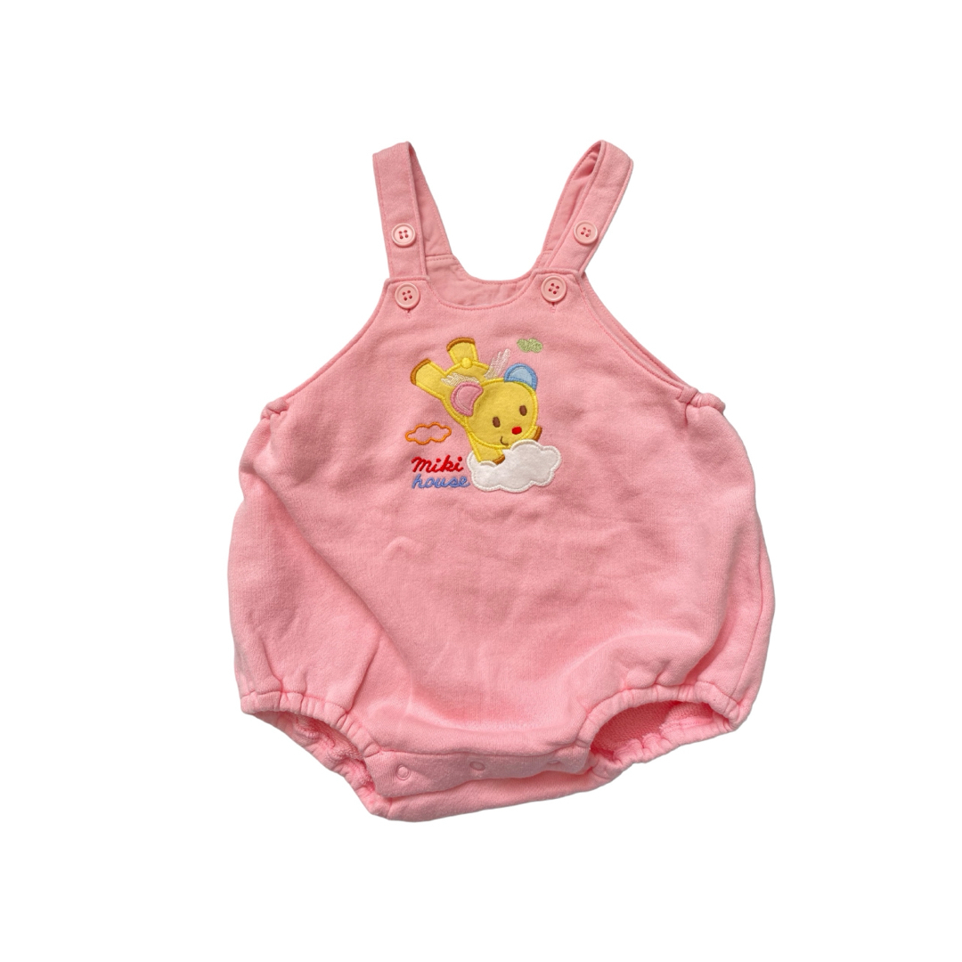 mikihouse - ミキハウス ピンク ダルマオール 70 くまの通販 by mikihouse - ミキハウス ピンク ダルマオール 70 くまの通販 by