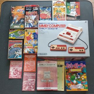 美品ファミコン本体箱説、ファミコン/スーファミソフト箱 美品ファミコン本体箱説、ファミコン/スーファミソフト箱