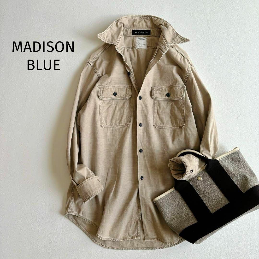 MADISONBLUE - マディソンブルー*ハンプトン バックサテン MADISONBLUE - マディソンブルー*ハンプトン バックサテン