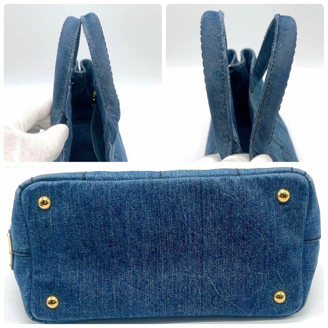 PRADA - PRADA プラダ カナパ デニム トートバッグ25031908の PRADA - PRADA プラダ カナパ デニム トートバッグ25031908の