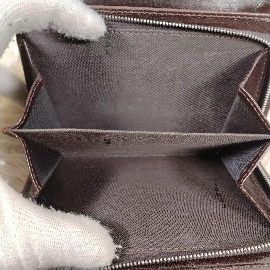 FENDI - FENDI 折財布 ズッカ柄 総柄 キャンバス レザー FENDI - FENDI 折財布 ズッカ柄 総柄 キャンバス レザー