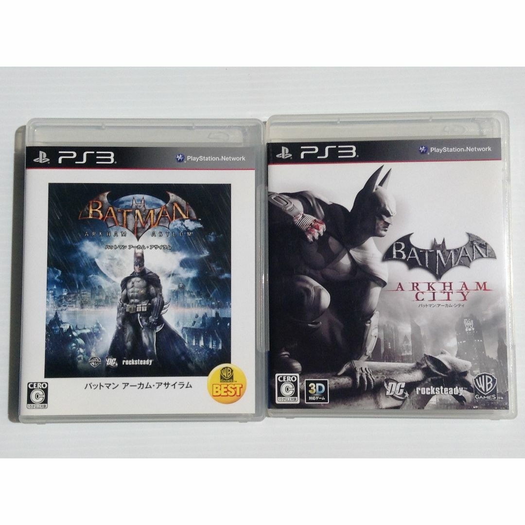 PlayStation3 - PS3ソフト 2本セット(バットマン アーカム PlayStation3 - PS3ソフト 2本セット(バットマン アーカム