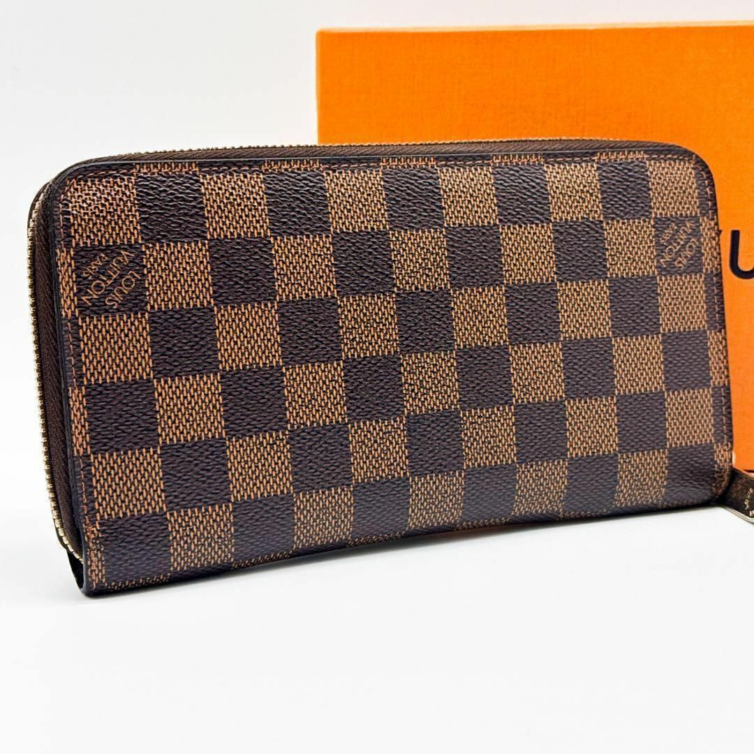LOUIS VUITTON - ルイヴィトン ダミエ ジッピーウォレット LOUIS VUITTON - ルイヴィトン ダミエ ジッピーウォレット