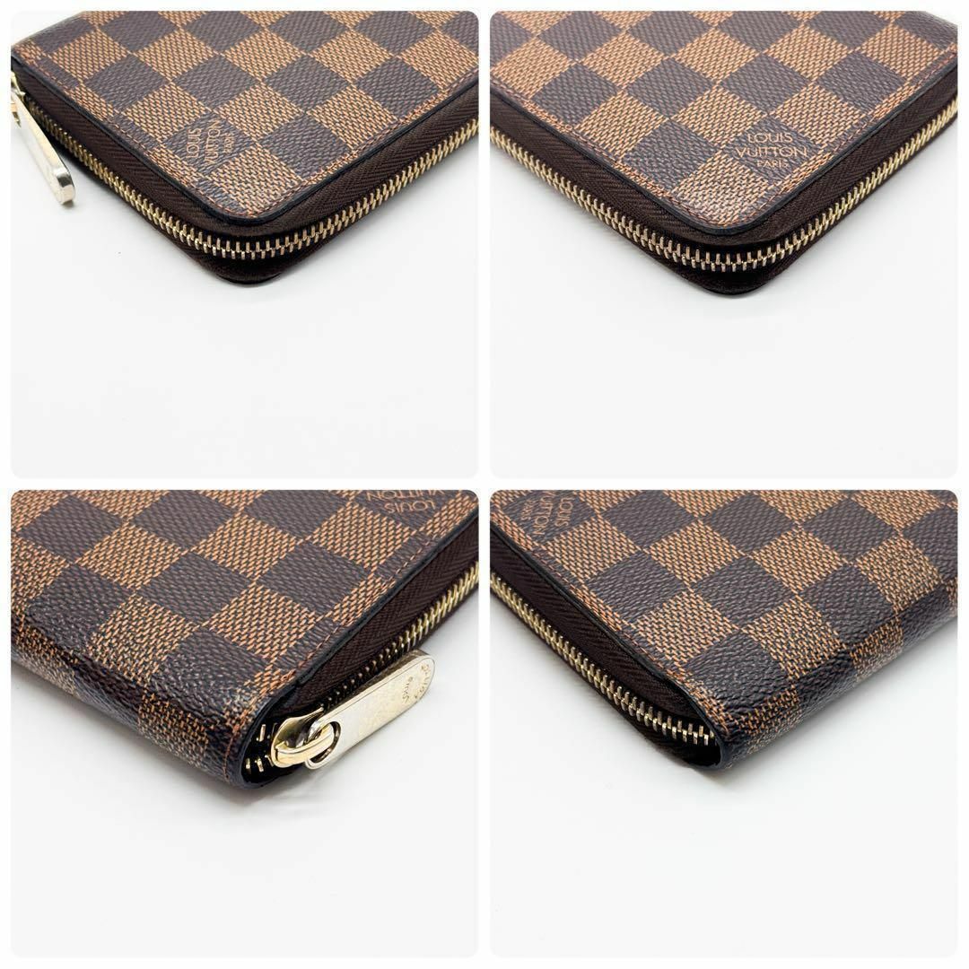LOUIS VUITTON - ルイヴィトン ダミエ ジッピーウォレット LOUIS VUITTON - ルイヴィトン ダミエ ジッピーウォレット
