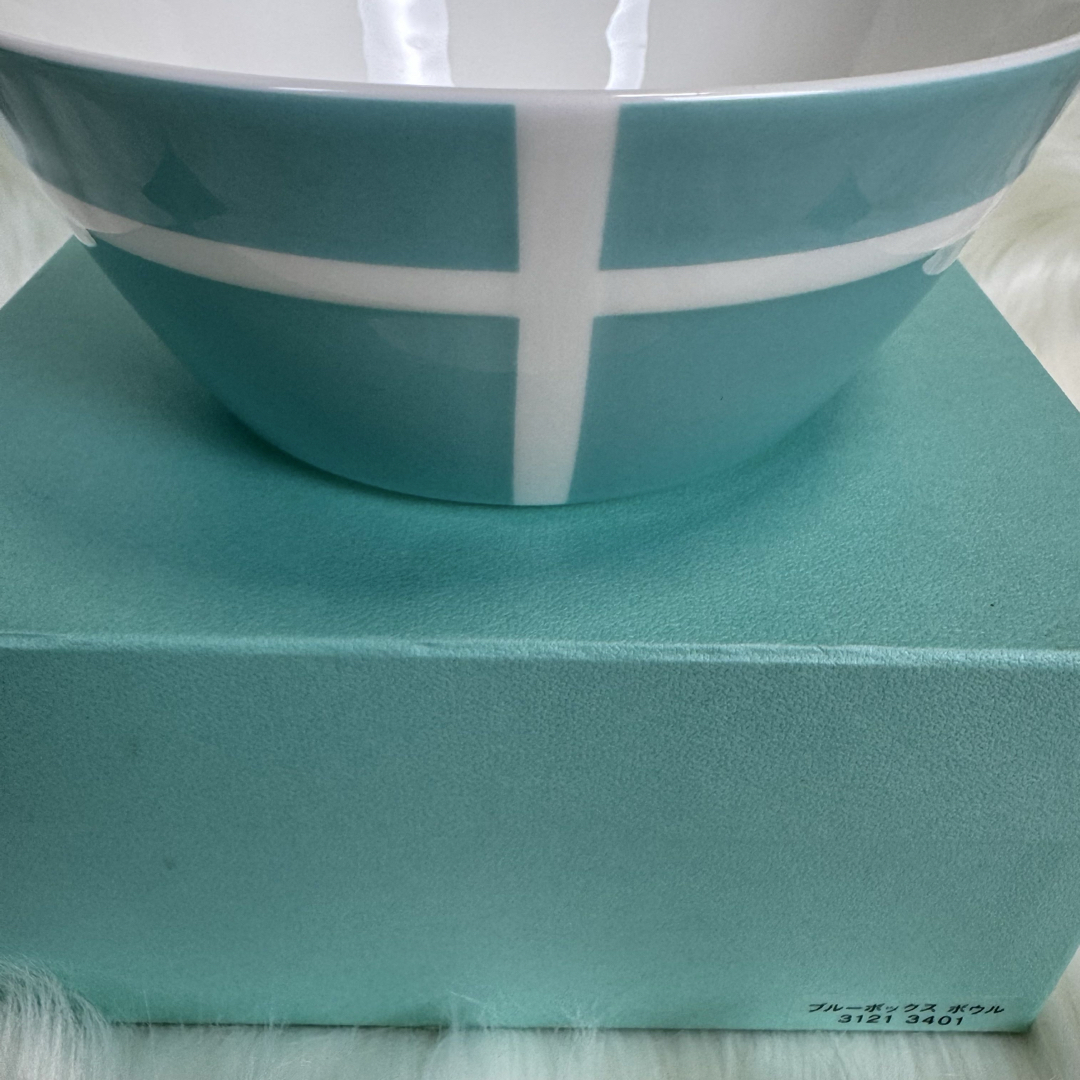 Tiffany & Co. - 美品‼️TIFFANY &Coティファニー ブルー ボウル Tiffany & Co. - 美品‼️TIFFANY &Coティファニー ブルー ボウル