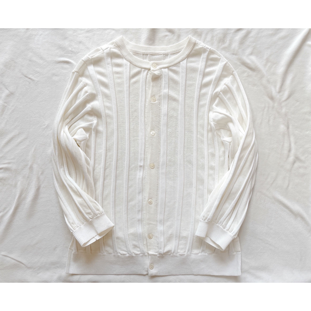 ZUCCa - 極美品☆ズッカ ニット カーディガン 2WAY プリーツ ZUCCa - 極美品☆ズッカ ニット カーディガン 2WAY プリーツ