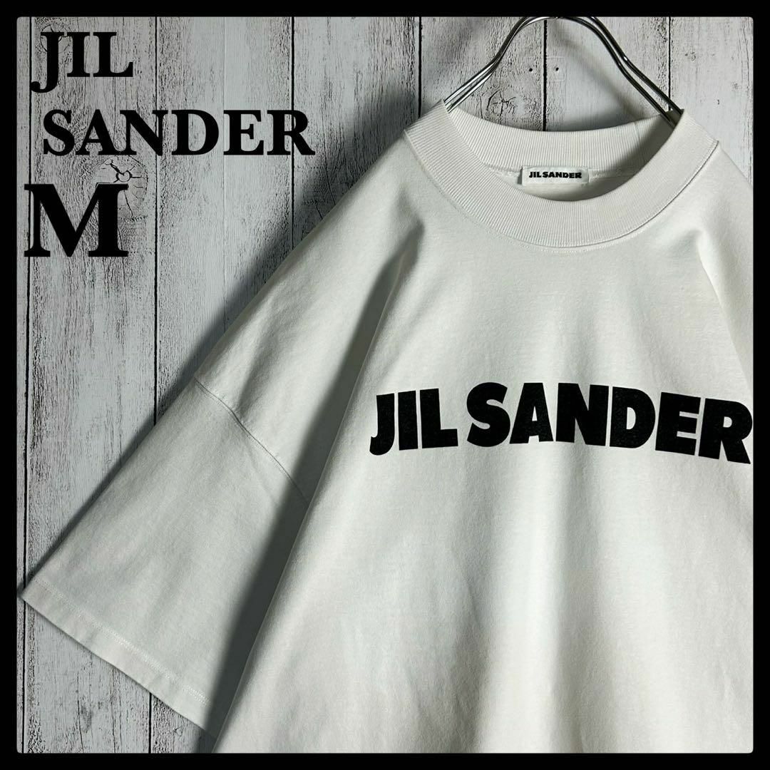 JIL SANDER - 【現行モデル】ジルサンダー☆センターロゴTシャツ JIL SANDER - 【現行モデル】ジルサンダー☆センターロゴTシャツ