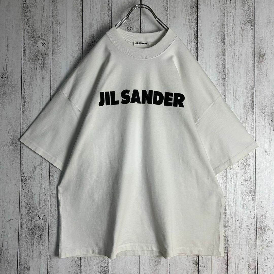 JIL SANDER - 【現行モデル】ジルサンダー☆センターロゴTシャツ JIL SANDER - 【現行モデル】ジルサンダー☆センターロゴTシャツ