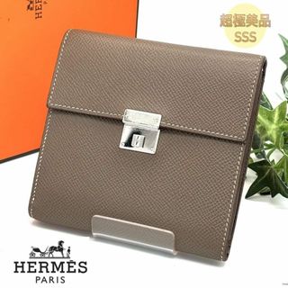 HERMES - エルメス ベアン アリゲーター 長財布 ゴールド金具 HERMES - エルメス ベアン アリゲーター 長財布 ゴールド金具