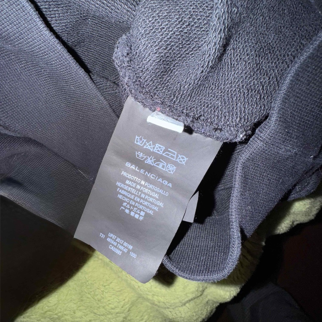 BALENCIAGA - バレンシアガ キャンペーンロゴ パーカーの通販 by BALENCIAGA - バレンシアガ キャンペーンロゴ パーカーの通販 by
