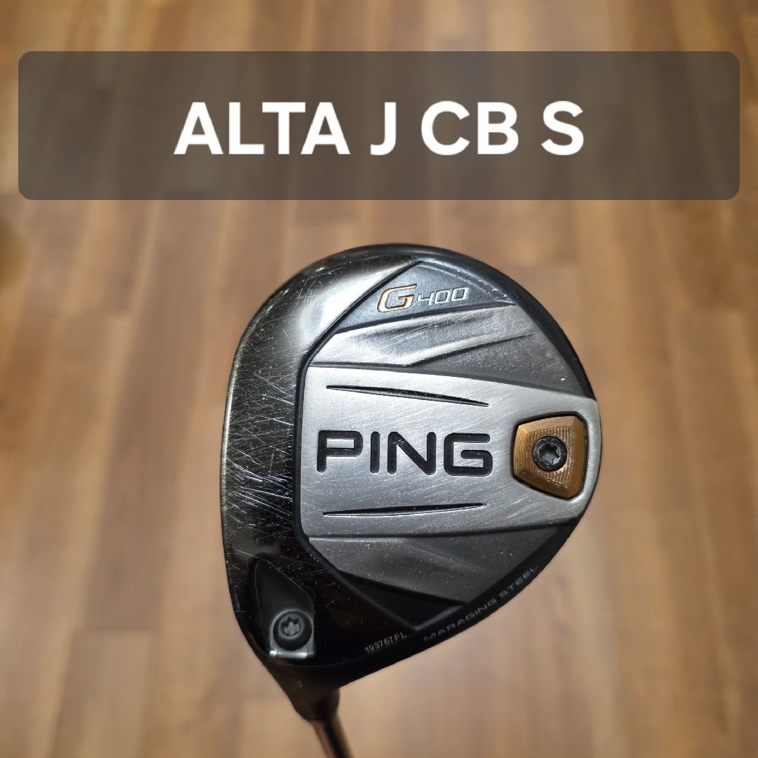 PING - 【レフティ】PING G400 フェアウェイウッド 3W ALTA JCB PING - 【レフティ】PING G400 フェアウェイウッド 3W ALTA JCB