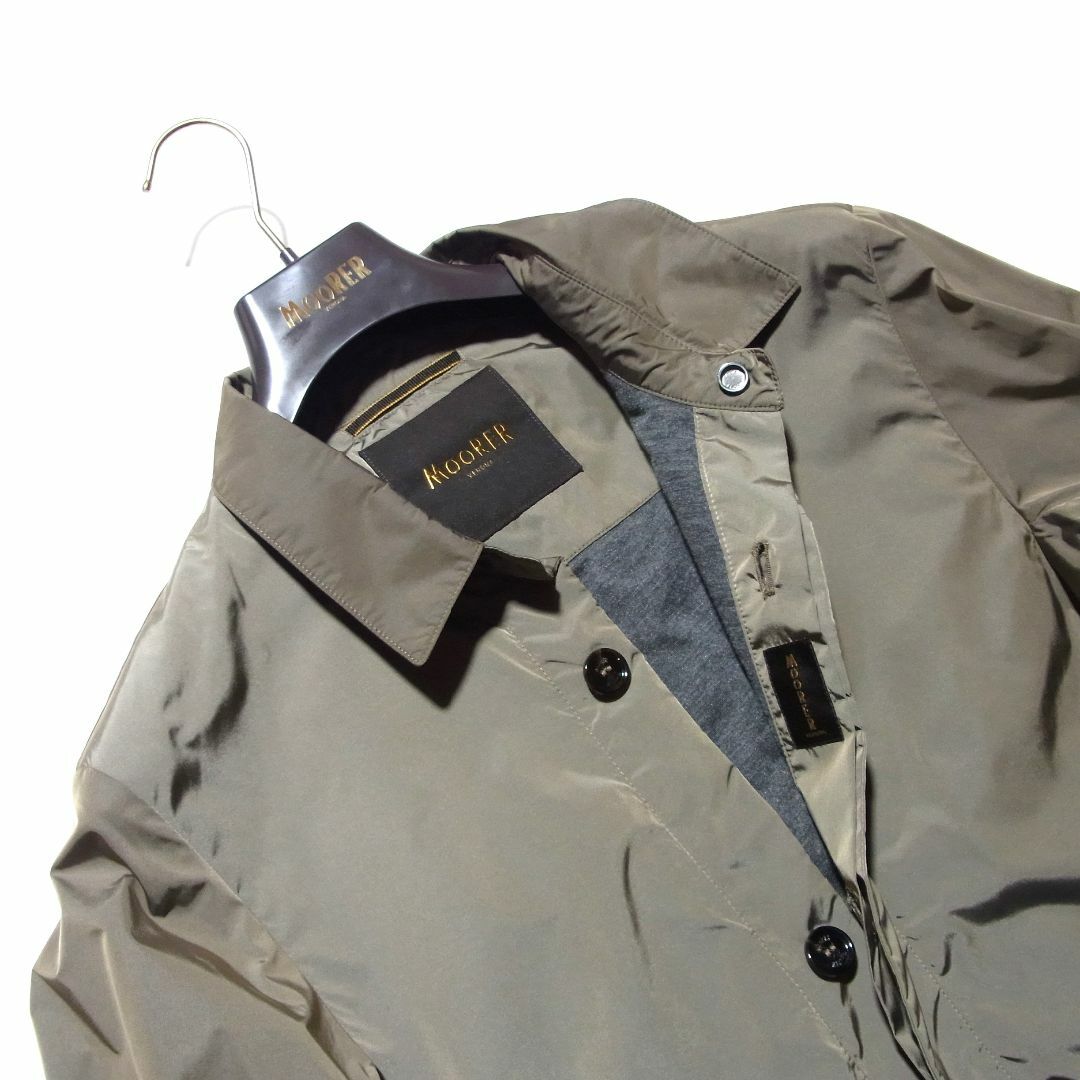 【値下げ】 MooRER ステンカラー RIBERTO-AMC ムーレー MooRER 定価19万 - ジャケット・アウター