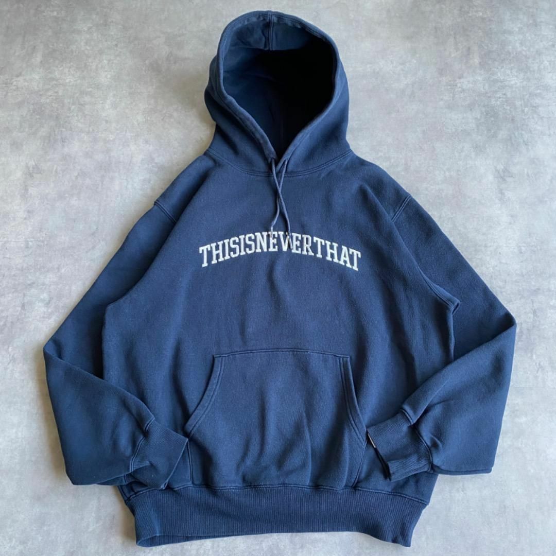 thisisneverthat - thisisneverthat ネバザ パーカー ロゴ 刺繍 thisisneverthat - thisisneverthat ネバザ パーカー ロゴ 刺繍