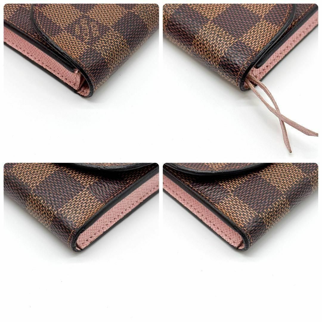 LOUIS VUITTON - ルイヴィトン ダミエ ポルトモネロザリ コイン LOUIS VUITTON - ルイヴィトン ダミエ ポルトモネロザリ コイン
