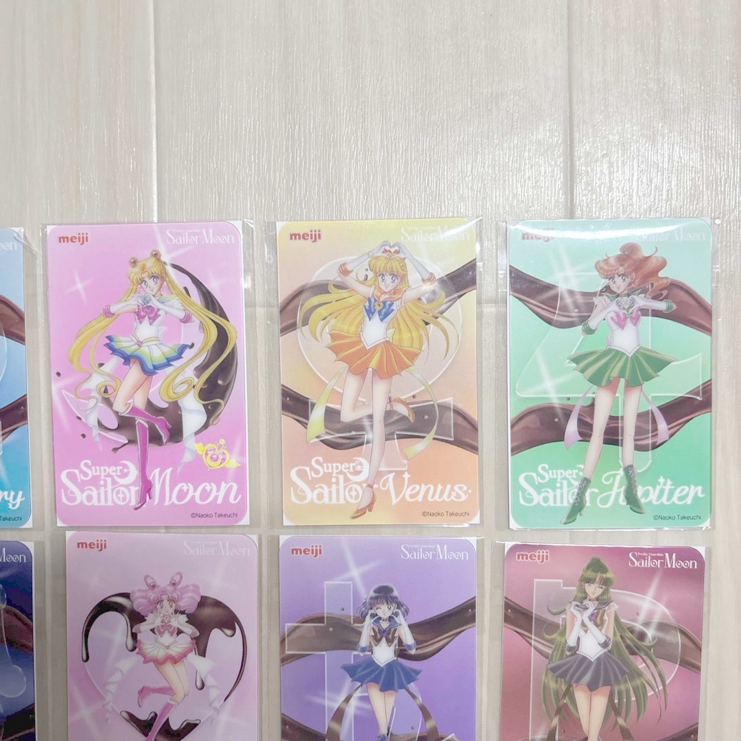 セーラームーン - セーラームーン カード 明治 meiji 全10種 セーラームーン - セーラームーン カード 明治 meiji 全10種
