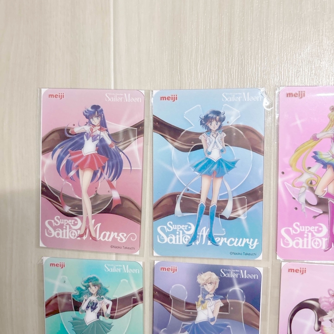 セーラームーン - セーラームーン カード 明治 meiji 全10種 セーラームーン - セーラームーン カード 明治 meiji 全10種