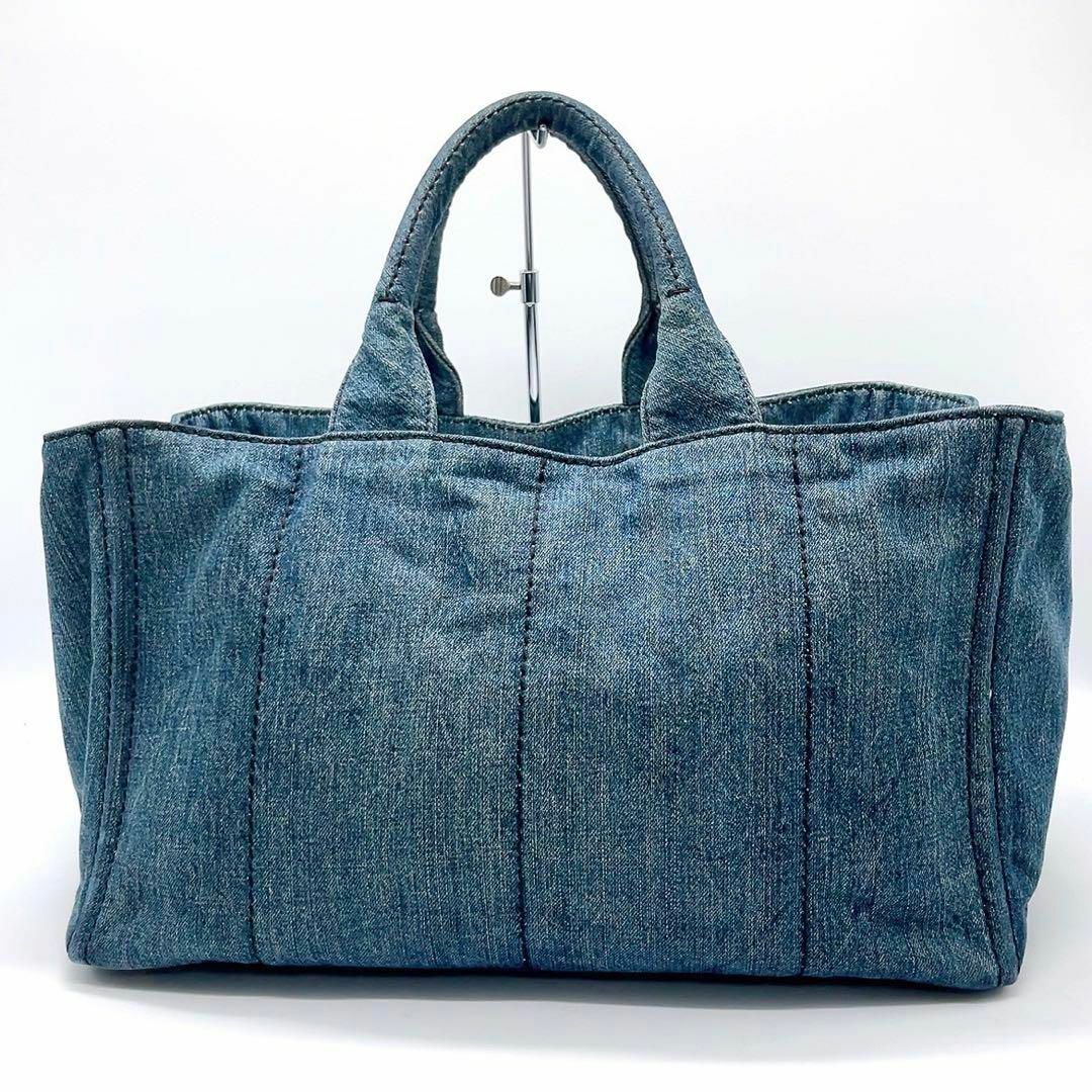 PRADA - プラダ PRADA カナパ デニム トートバッグ 25032604の PRADA - プラダ PRADA カナパ デニム トートバッグ 25032604の