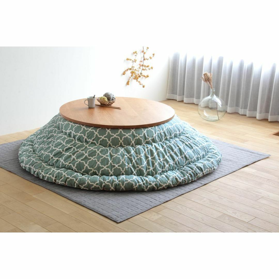 定価22万円 家具の里【国産】 家具調こたつ 円形110cm丸 定価22万円 家具の里【国産】 家具調こたつ 円形110cm丸