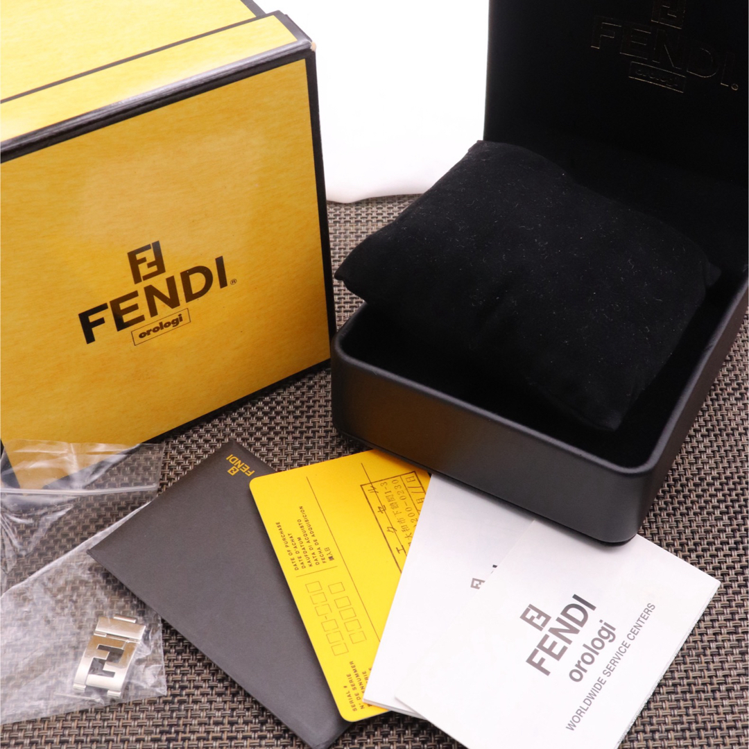 FENDI - 付属品付き【新品電池】FENDI 6000L/動作品 人気モデル FENDI - 付属品付き【新品電池】FENDI 6000L/動作品 人気モデル