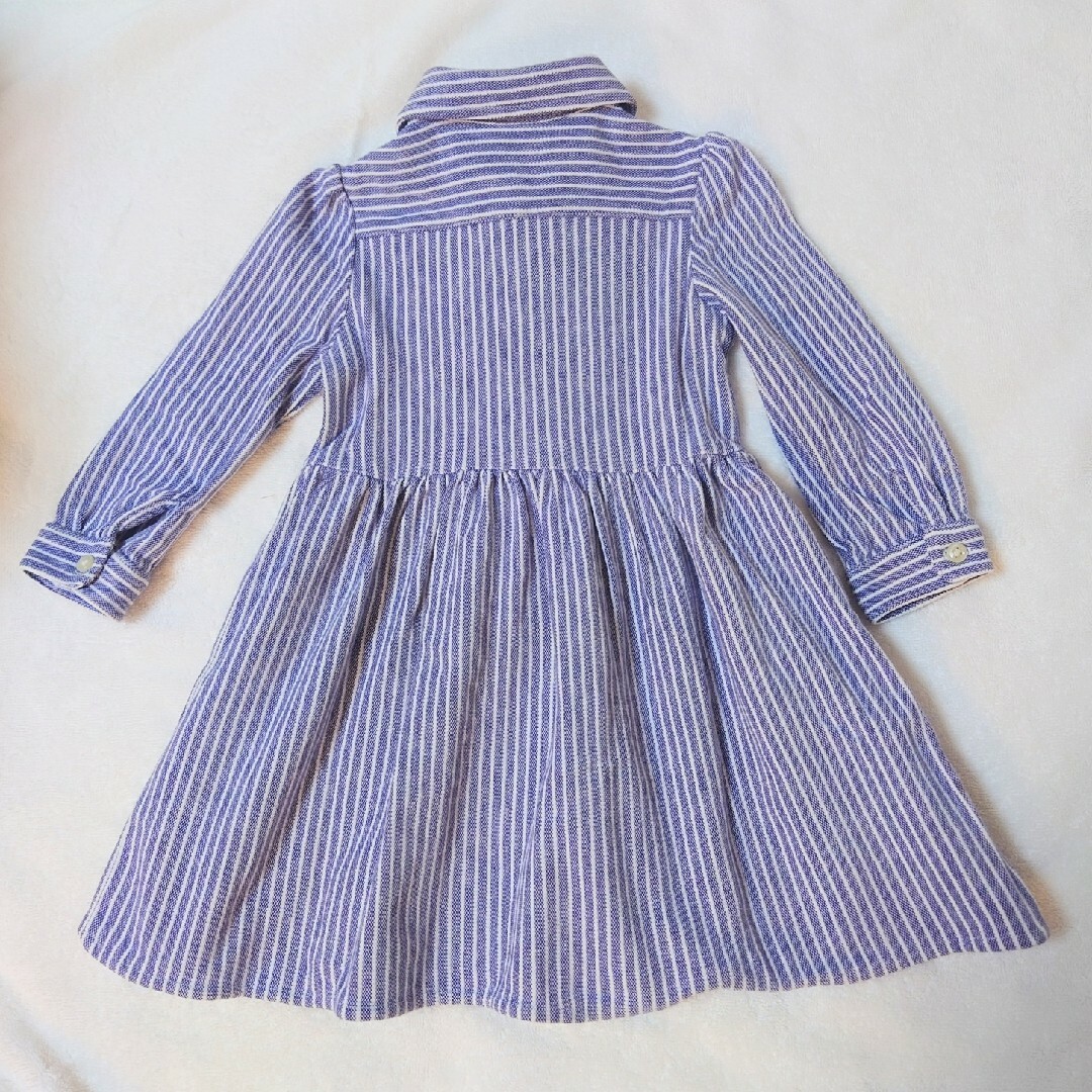 POLO RALPH LAUREN - ラルフローレン ワンピース ストライプ 12M POLO RALPH LAUREN - ラルフローレン ワンピース ストライプ 12M