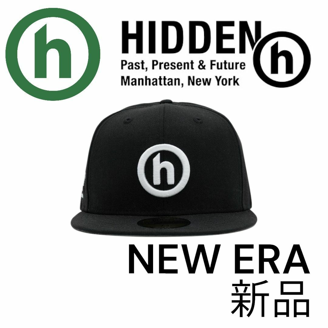 NEW ERA - Hidden NY ニューエラ new era ブラック 新品 希少 NEW ERA - Hidden NY ニューエラ new era ブラック 新品 希少