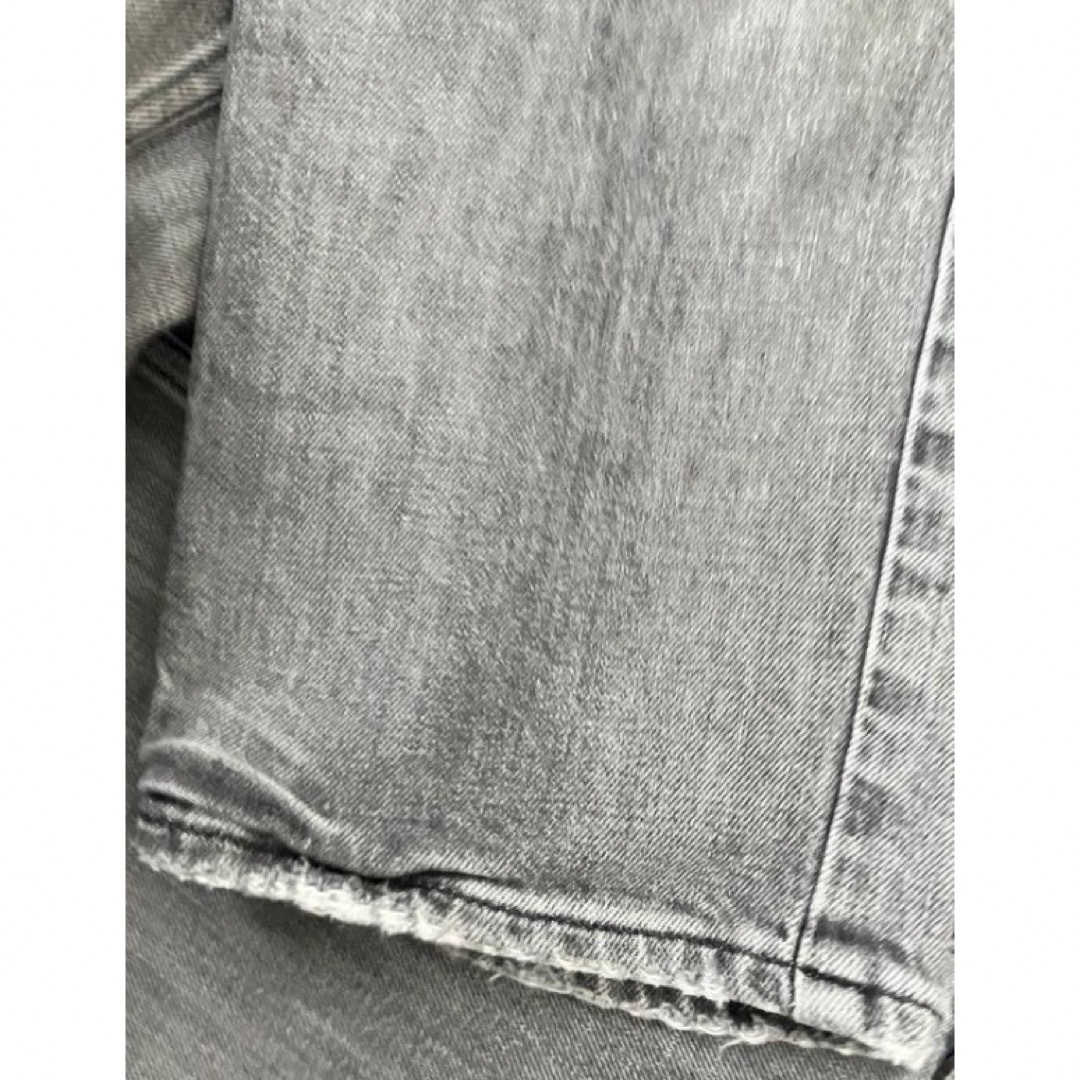 upper hights - アッパーハイツクラッシュ入グレーストレート upper hights - アッパーハイツクラッシュ入グレーストレート