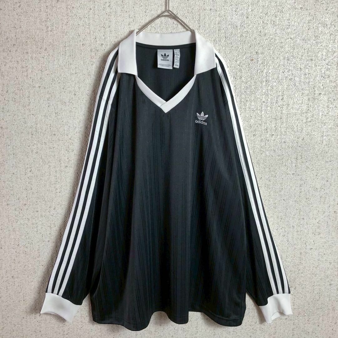 adidas - 【希少サイズ】adidas ゲームシャツ PIQUE LS adidas - 【希少サイズ】adidas ゲームシャツ PIQUE LS
