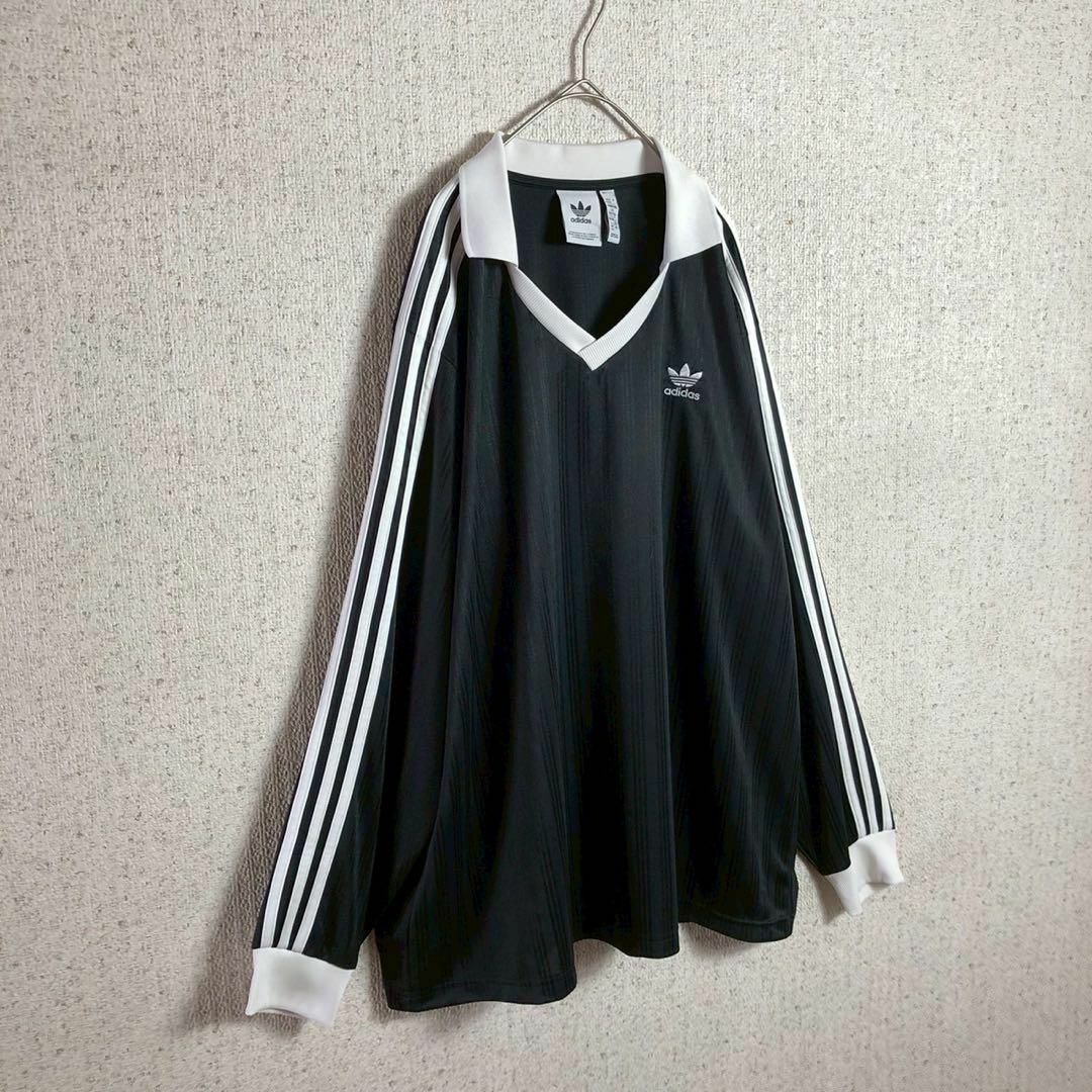 adidas - 【希少サイズ】adidas ゲームシャツ PIQUE LS adidas - 【希少サイズ】adidas ゲームシャツ PIQUE LS