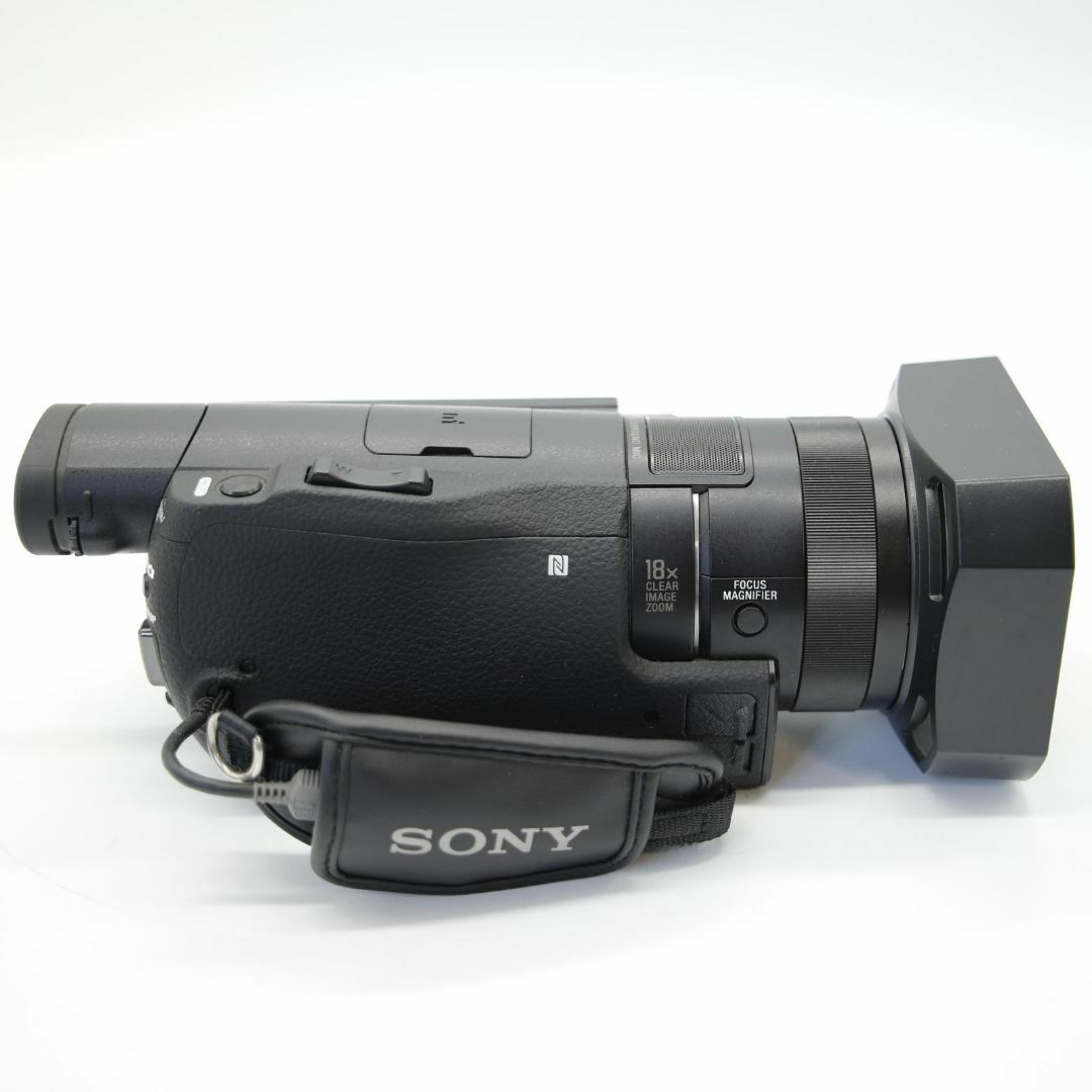 SONY - □ほぼ新品□FDR-AX100 4K 光学12倍 ブラックの通販 by SONY - □ほぼ新品□FDR-AX100 4K 光学12倍 ブラックの通販 by