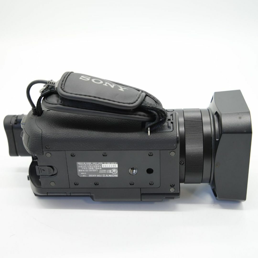 SONY - □ほぼ新品□FDR-AX100 4K 光学12倍 ブラックの通販 by SONY - □ほぼ新品□FDR-AX100 4K 光学12倍 ブラックの通販 by